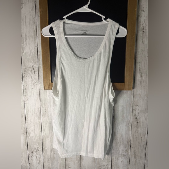 Women’s White Large Tank Top All Saints - Picture 1 of 5